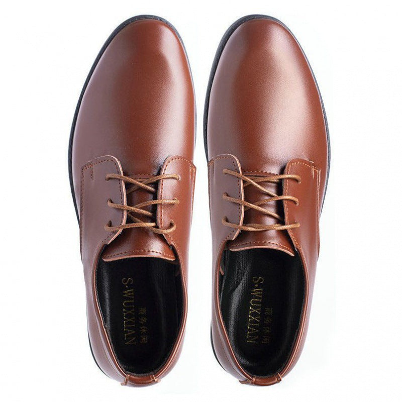 Business Formal Wear Men's British Casual Leather Shoes
