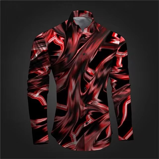 Fashion Casual Vintage Long Sleeve Shirt